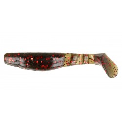 Приманка силіконова на хижака, ZEOX Catchy Shad, довжина 2,9 дюймів, 8шт/уп, колір №001 BRF